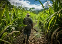 Machete para cortar caña de azúcar en Costa Rica, técnica y habilidad