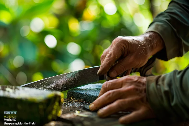 Afilado de Machetes Como Lograr la Angulacion Perfecta para el Campo