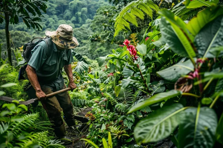 El Machete en la Conservacion de Senderos Respetando la Flora Local