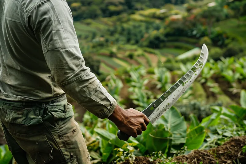 El Machete y su Importancia en la Agricultura de Pequena Escala