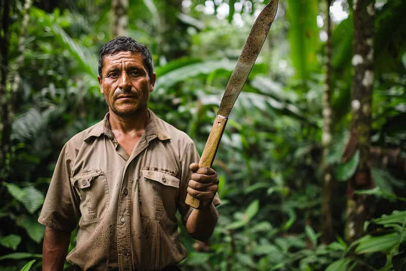 Historia y Evolucion del Machete en la Silvicultura Moderna