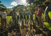 Machetes en movimientos sociales, explorando su papel en la lucha campesina