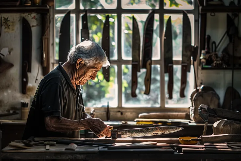 Recuperacion y Restauracion de Machetes Antiguos para Uso Agricola