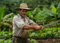 Entrenamiento básico para el uso del machete en la agricultura, técnicas y consejos