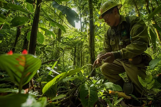 Seleccion de Especies Arboreas con Machete para la Silvicultura Sostenible